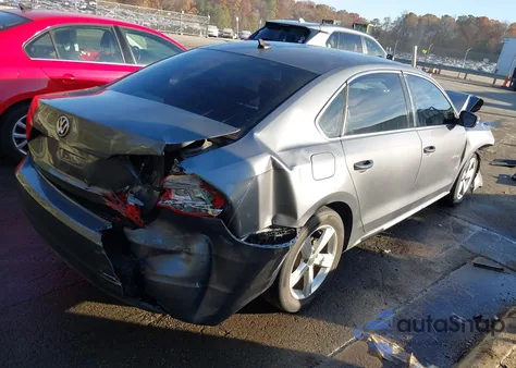 2014 Volkswagen Passat 1.8T Wolfsburg Edition from USA, damaged, VIN 1VWAT7A35EC060016